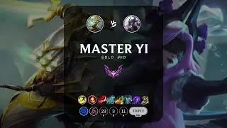 Master Yi Mid vs Syndra - EUW Master Patch 12.21