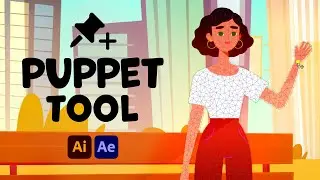Учебное пособие по инструменту &laquo;Марионетка&raquo; в After Effects | Импорт векторов из Illustrator