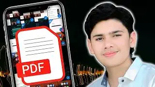 PDF Kaise banaye ~ Mobile Se PDF File Kaise Banaye ~ How To Create A PDF File #mianumer053 #23