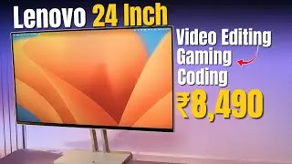 Lenovo L24i-4A 24 Inch Monitor Review 🔥 | 100Hz IPS | Best Monitor Under ₹10,000?