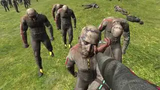 I Survived A Zombie OutBreak In BoneWorks VR
