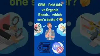 Paid Ads vs Organic Reach &ndash; Which Wins in 2025? 🚀🌟#Sem #searchenginemarketing