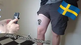 Tattoo day in Stockholm!!! Sweden Vlog #14