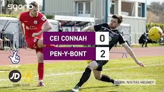 Cei Connah 0-2 Pen-y-bont | JD Cymru Premier