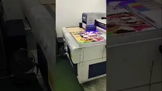 UV Flatbed Machine Acrylic Sheet Print #viral #videos #shortvideo #jp #machine #jpcreationsdeoria