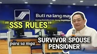 ✅SSS RULES PARA SA MGA SURVIVOR SPOUSE PENSIONER, ALAMIN!