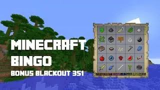 Minecraft Bingo 3.1 - Bonus Blind Blackout 351