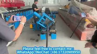 Automatic Rounded Edge Angle Light Gauge  Keel Roll Forming Machine for sale 🛠️
