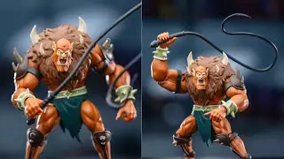 Новые фигурки Beast Man из серии Masters of the Universe (200 шт.) в руках (фотографии предоставл...