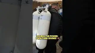 Double the Power: Twin Tank Diving! 💥