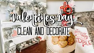 *NEW* 2020 CLEAN AND DECORATE WITH ME FOR VALENTINES DAY | VALENTINES DAY DECOR