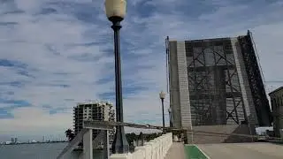 Venetian Causeway bridge opening