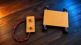 new amazing mdf board कार |how to make homemade remote control car