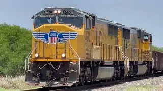 UP 4660 SD70M w/ Nice K3HA Leads a Nice SD70M Duo on Local