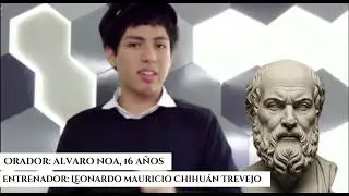 Discurso de estudiante &Aacute;lvaro Noa -16a&ntilde;os