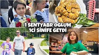 #vlog İş yerim, baxça ilə vidalaşdıg, dadlı yeməklər hazırladım, Moskvada gunluk həyatımız🇷🇺