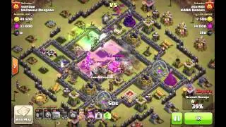 Clash of Clans dsk1501 attack 1 Untamed Dragons War 73