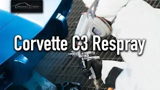 Bringing the Shine Back to a Classic C3 Corvette | Front End Respray!