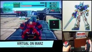 Gameplay: Virtual On Marz + Twin Stick Homemade