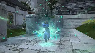 Final Fantasy XIV Teal Flowery Teleport