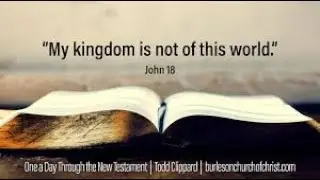 JOHN CHAPTER 18  JESUS' ARREST AND TRIAL
