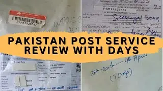 Pakistan Post Service Review with Days and dates- Postex delivery service review- Pak post delivery