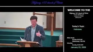 01/25/2026 - Class (Hebrews)