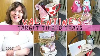 Target Tiered Tray Series || Valentine's Part #1 || 2023