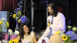 Greg Singh serenades his new wife Jan - My Little Buttercup