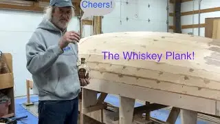The Whiskey Plank!  Starboard Sheer Strake on Somes Sound 12 1/2 Ep 49