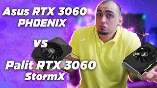 Palit RTX 3060 StormX vs Asus RTX 3060 phoenix Обзор и тестирование  видеокарт в играх и майнинге