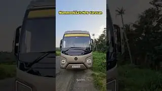 Mammootty New Caravan ❤️ Latest Addition To The 369 Garage ❤️ #shorts #mammootty #dulquer #caravan