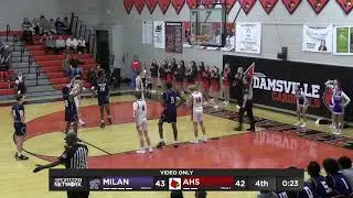 Milan Basketball @ Adamsville