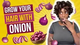 Grow your hair with Purple Onion  💜💜