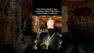 In 1998 Danish physicist Lene Vestergaard Hau slowed down a beam of light to about 17 m/s