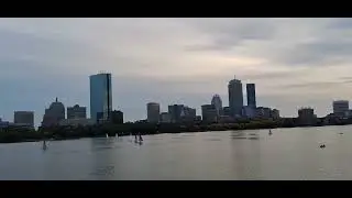 A quiet late September evening stroll through Cambridge to Boston Common and back