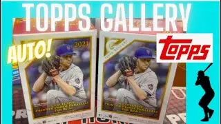 2021 Topps Gallery Baseball Blaster Boxes Auto Pull!