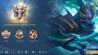 Begini jadinya kalo Alpha Jungler? | Build Top Global Alpha ~ MLBB Indonesia