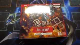 Gundam Card Game Opening/Unboxing - E8 - Dual Impact GD02 Display
