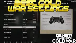 Black Ops : Cold War - BEST SETTINGS IN COLD WAR! GET MORE KILLS AND DIE LESS! (Alpha Settings)