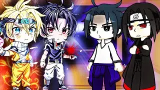Uchiha Clan React To Naruto and Sasuke // Gacha React