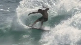 Mitch Crews riding the Fox at Snapper.