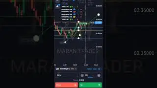| Binary option trade with Trend line #quotex #shorts |