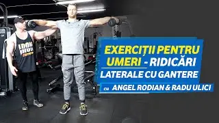 Exerciții pentru umeri 💢| ridicări laterale cu gantere » Pro Nutrition