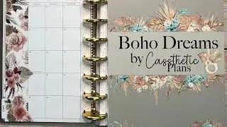 Plan with Me | Mini Dashboard | Boho Dreams | June Monthly