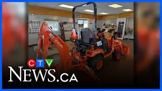 North Bay police investigating tractor theft