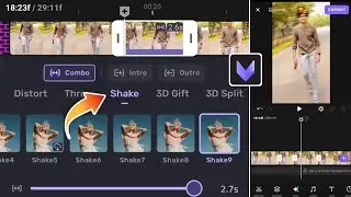 Shake Effect Video Editing App | Vivacut Tutorial | Trending Reels Video Editing | Reels Editing App