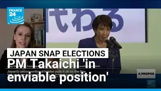 Japanese PM 'in enviable position' ahead of snap election, expert says • FRANCE 24 English