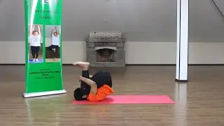 общий урок йоги часть 2 by Teacher of Indian Culture Mr. Prasobh Nanu