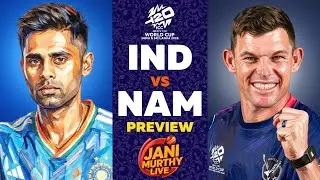 India vs Namibia Match Preview | ICC T20 World Cup 2026 | Live with Jani🔴